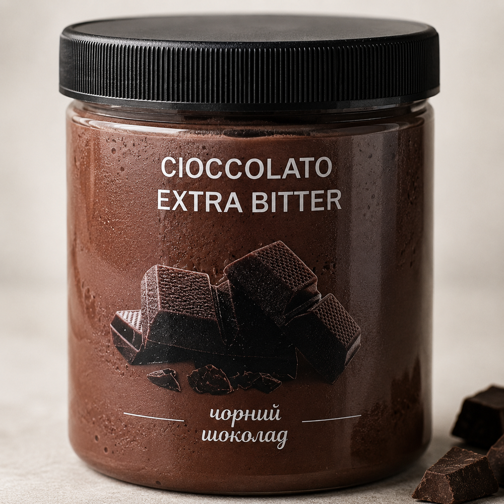 Морозиво Чорний шоколад La Gelateria Italiana 400 г